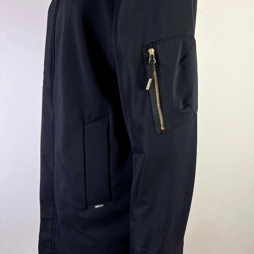 Nike F.C. Jacket Mens Small S Black Bristol Parka Coat Soccer FC Futbol Football
